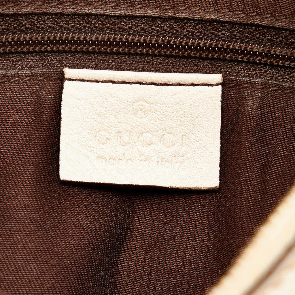 Gucci GG Canvas Abbey D-Ring Shoulder Bag (SHG-30987)