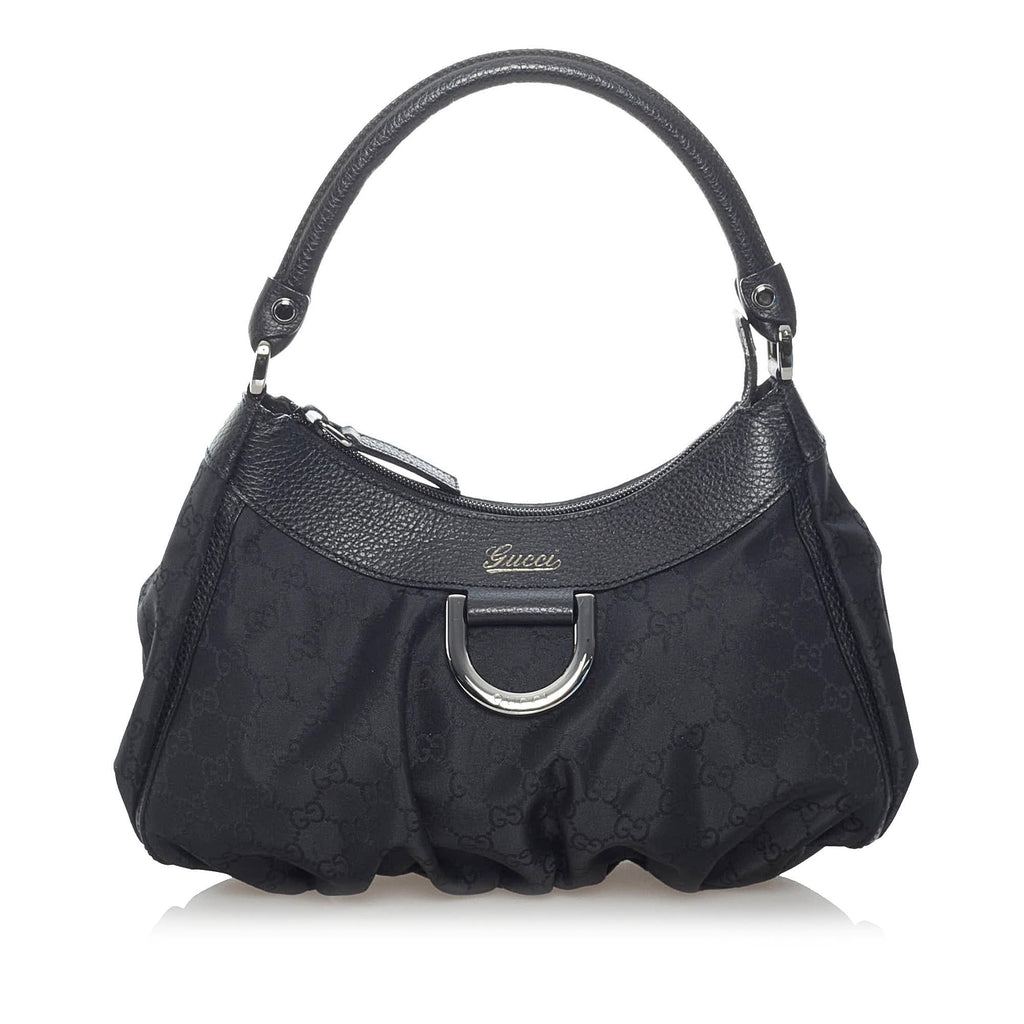 Gucci GG Canvas Abbey D-Ring Shoulder Bag (SHG-31187)