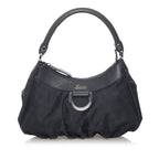 Gucci GG Canvas Abbey D-Ring Shoulder Bag (SHG-31187)