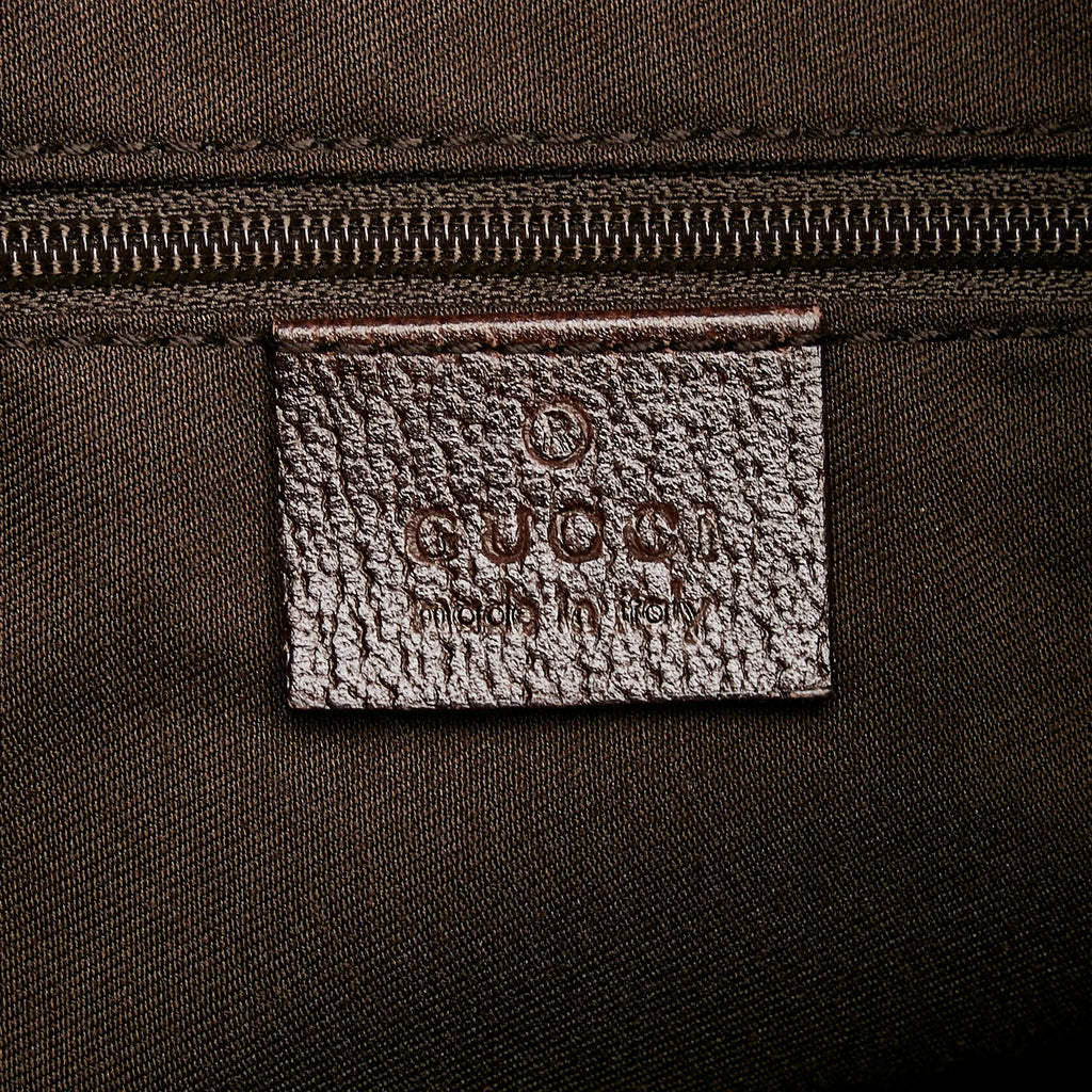 Gucci GG Canvas Abbey D-Ring Shoulder Bag (SHG-32514)
