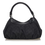 Gucci GG Canvas Abbey D-Ring Shoulder Bag (SHG-33709)