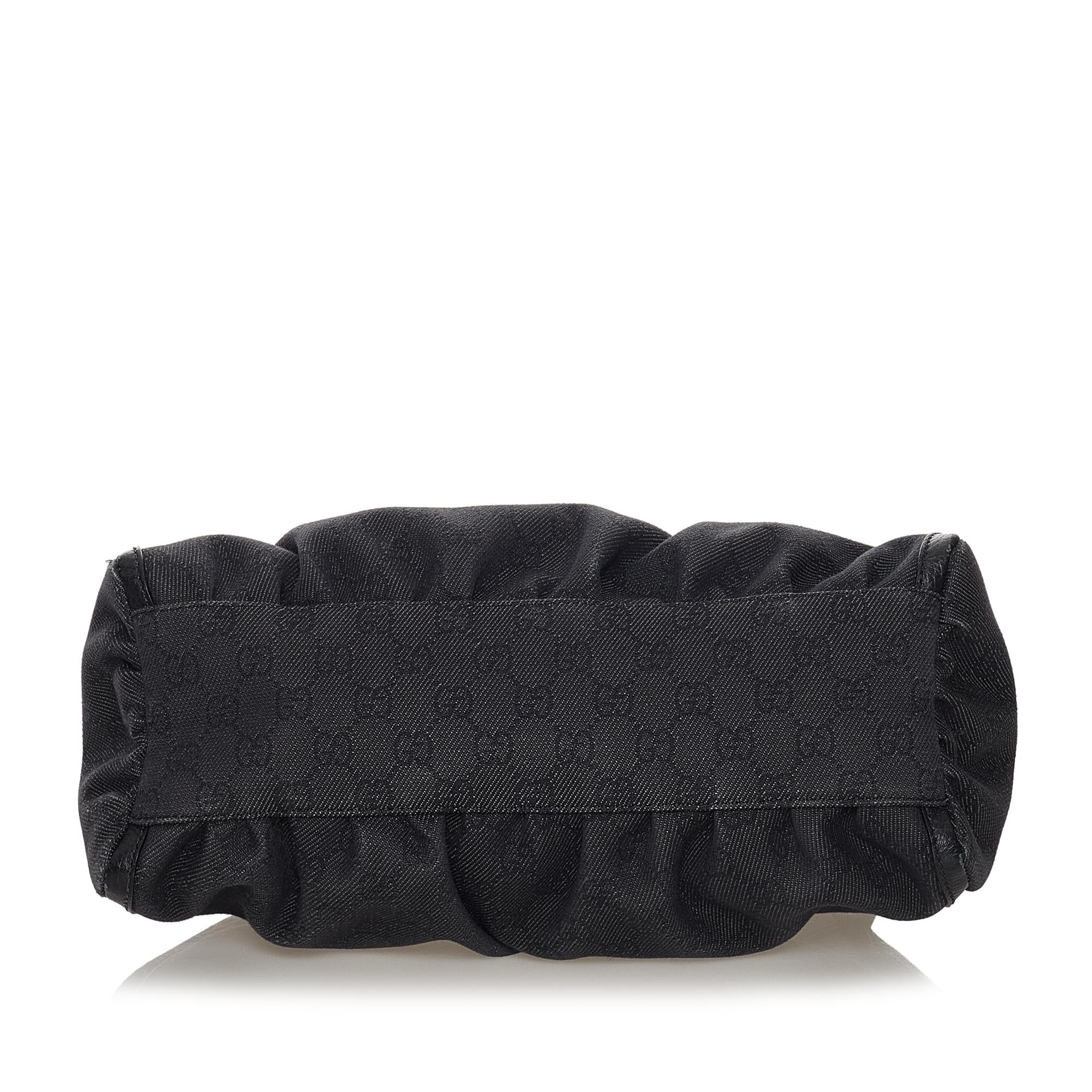 Gucci GG Canvas Abbey D-Ring Shoulder Bag (SHG-33709)
