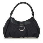 Gucci GG Canvas Abbey D-Ring Shoulder Bag (SHG-33709)