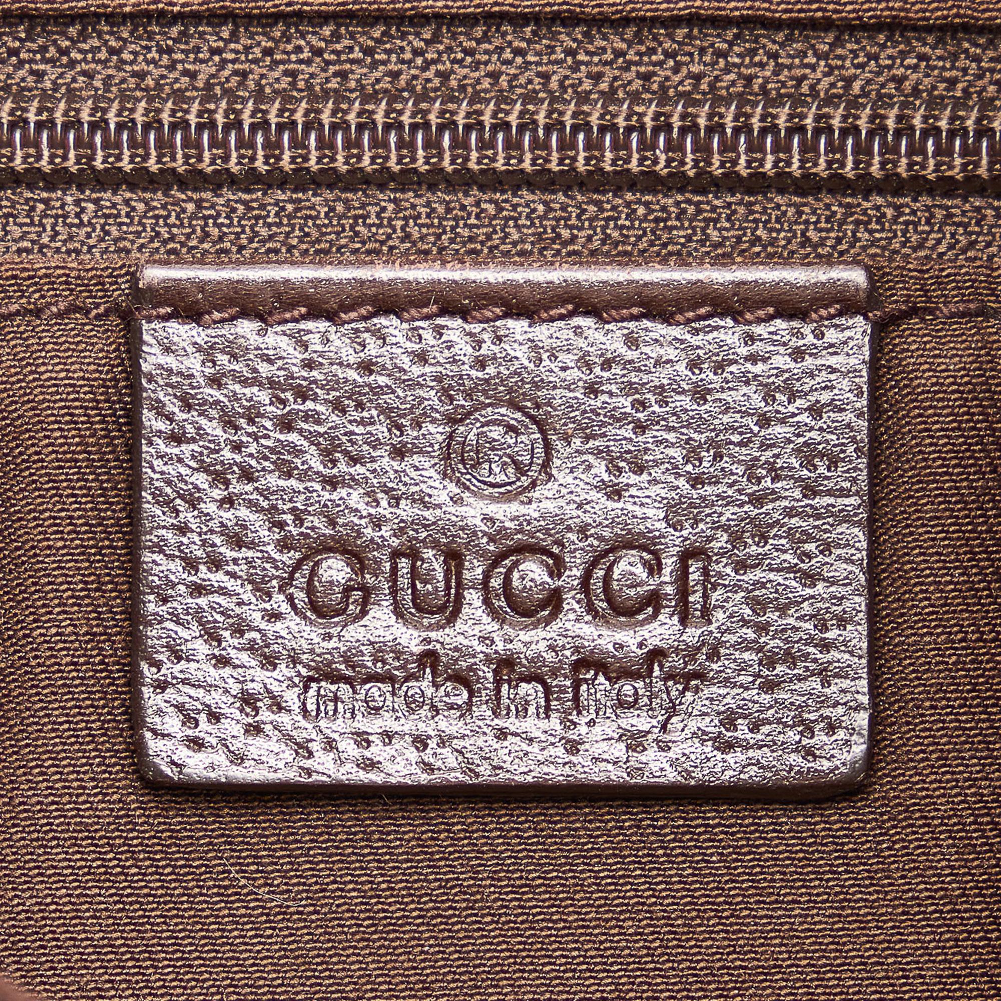 Gucci GG Canvas Abbey D-Ring Shoulder Bag (SHG-33753)