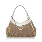 Gucci GG Canvas Abbey D-Ring Shoulder Bag (SHG-33911)