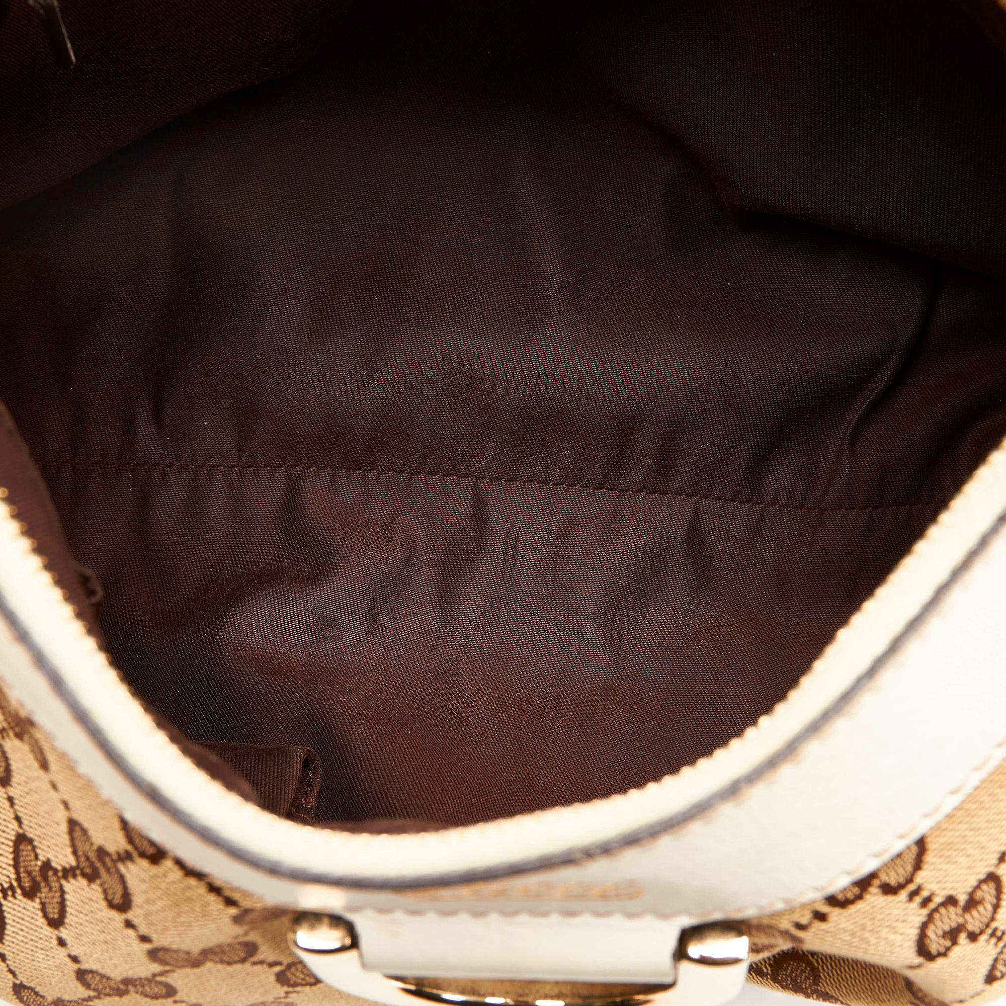 Gucci GG Canvas Abbey D-Ring Shoulder Bag (SHG-33911)