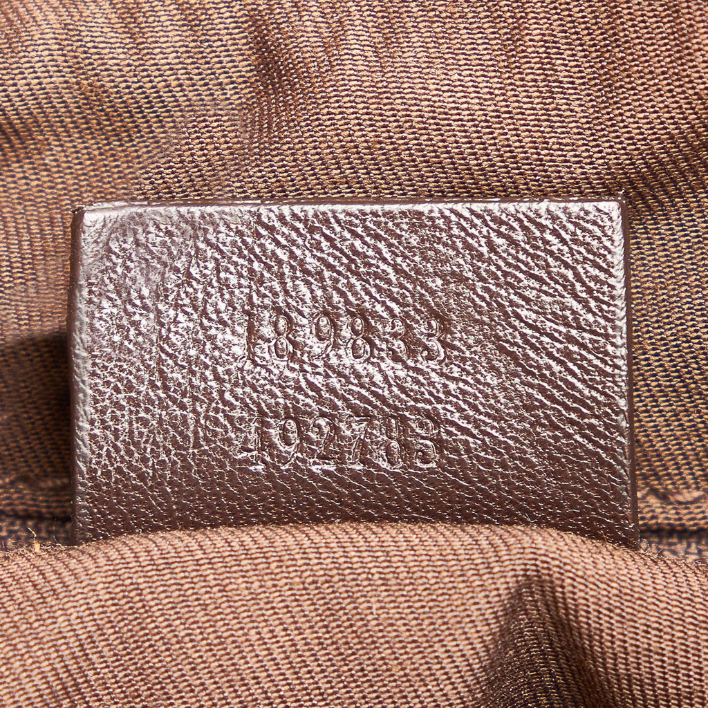 Gucci GG Canvas Abbey D-Ring Shoulder Bag (SHG-34136)