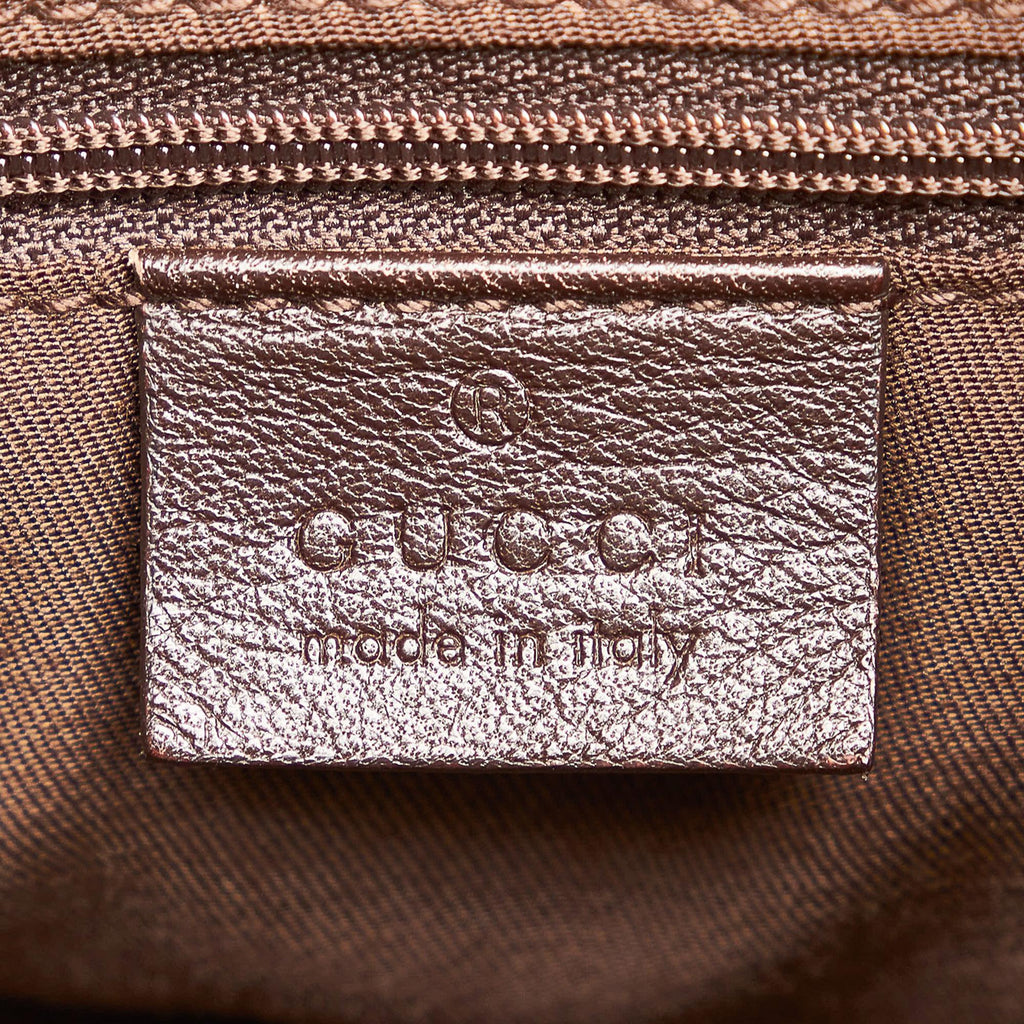Gucci GG Canvas Abbey D-Ring Shoulder Bag (SHG-34136)