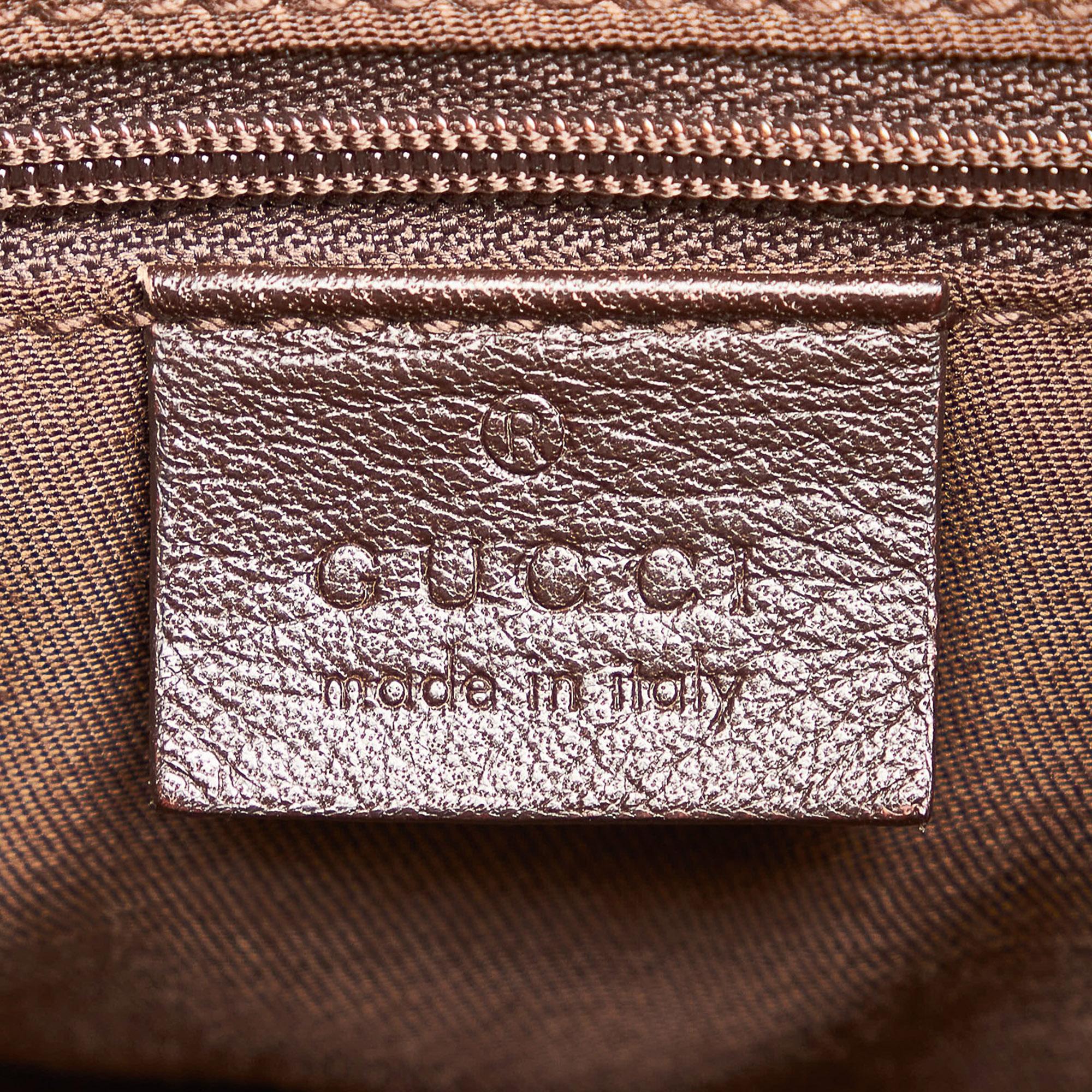 Gucci GG Canvas Abbey D-Ring Shoulder Bag (SHG-34136)