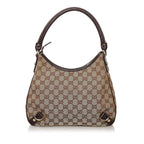 Gucci GG Canvas Abbey D-Ring Shoulder Bag (SHG-34720)