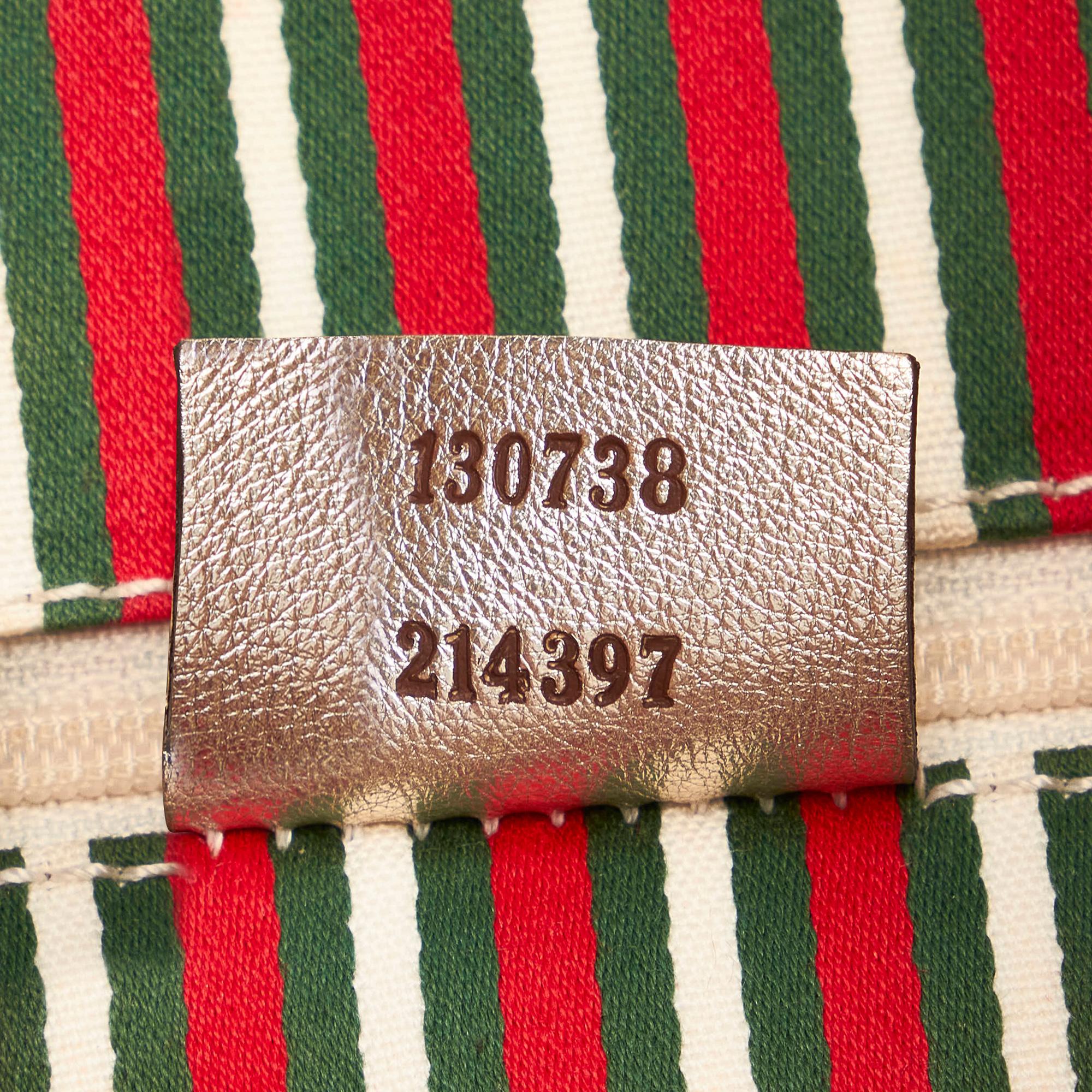 Gucci GG Canvas Abbey D-Ring Shoulder Bag (SHG-34762)