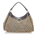 Gucci GG Canvas Abbey D-Ring Shoulder Bag (SHG-34771)