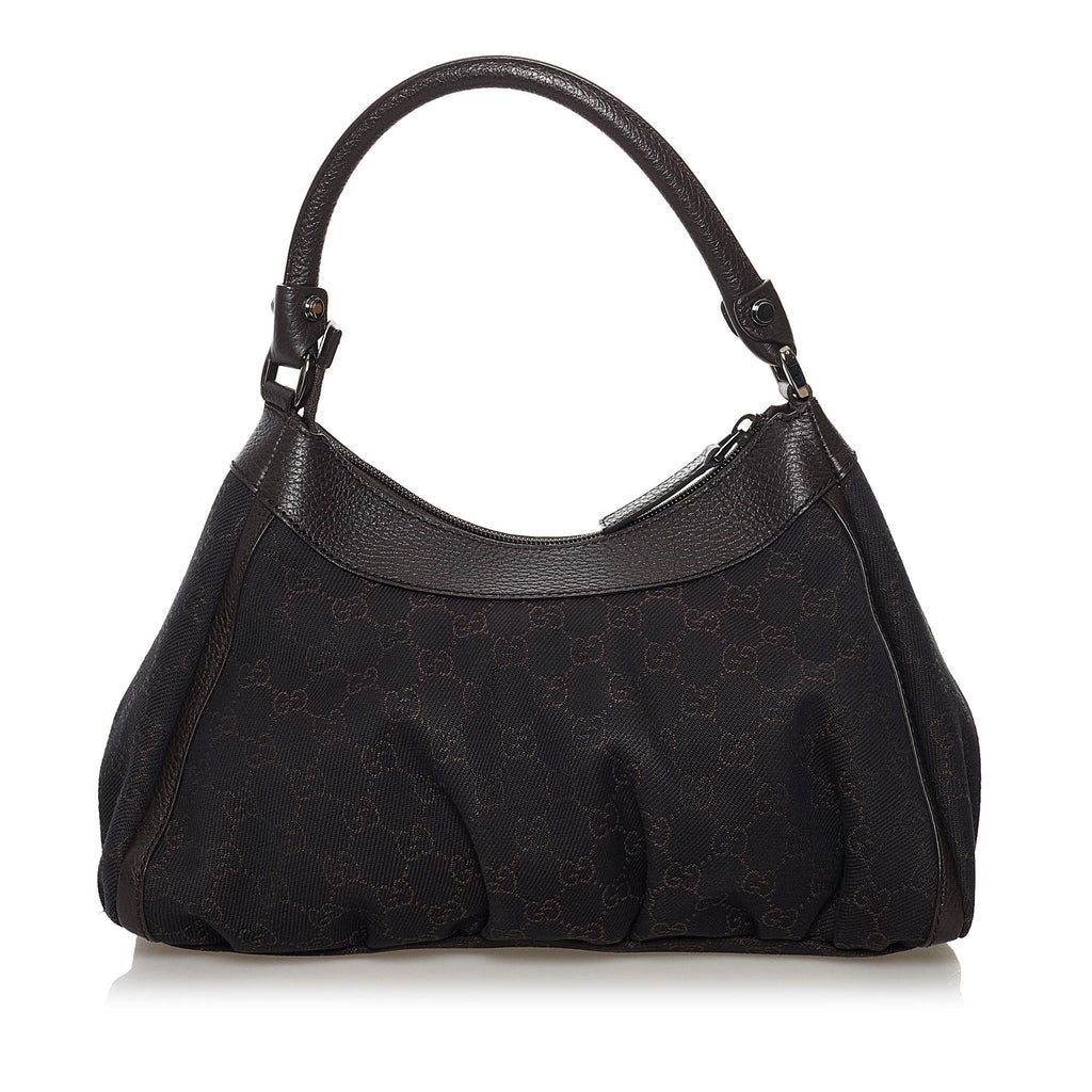 Gucci GG Canvas Abbey D-Ring Shoulder Bag (SHG-34775)