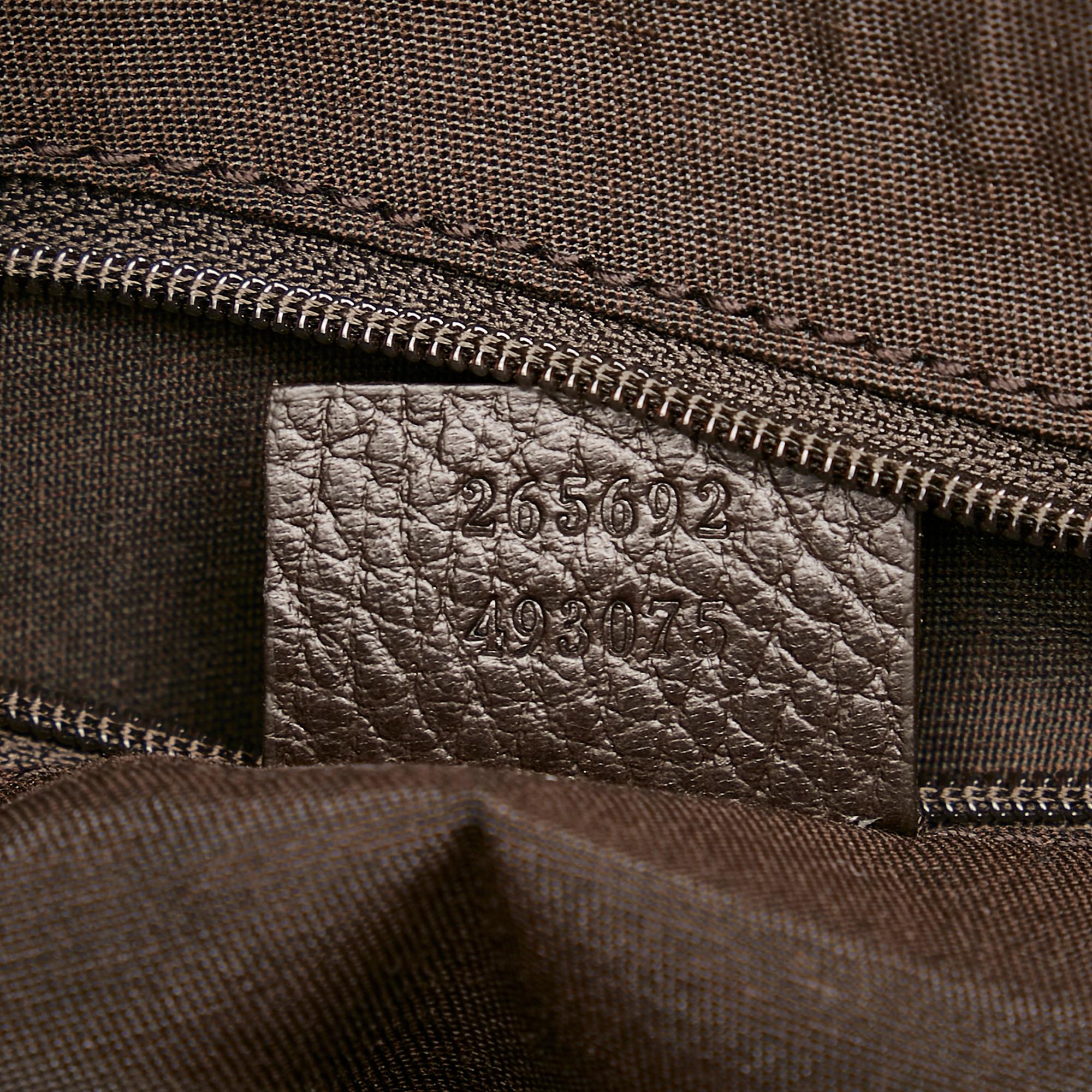 Gucci GG Canvas Abbey D-Ring Shoulder Bag (SHG-34775)