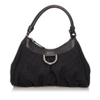 Gucci GG Canvas Abbey D-Ring Shoulder Bag (SHG-34775)