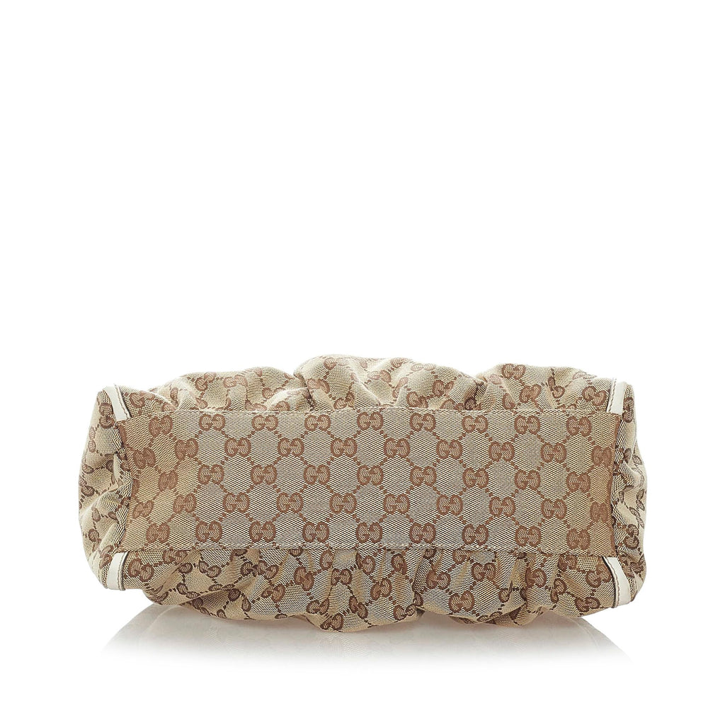 Gucci GG Canvas Abbey D-Ring Shoulder Bag (SHG-36150)