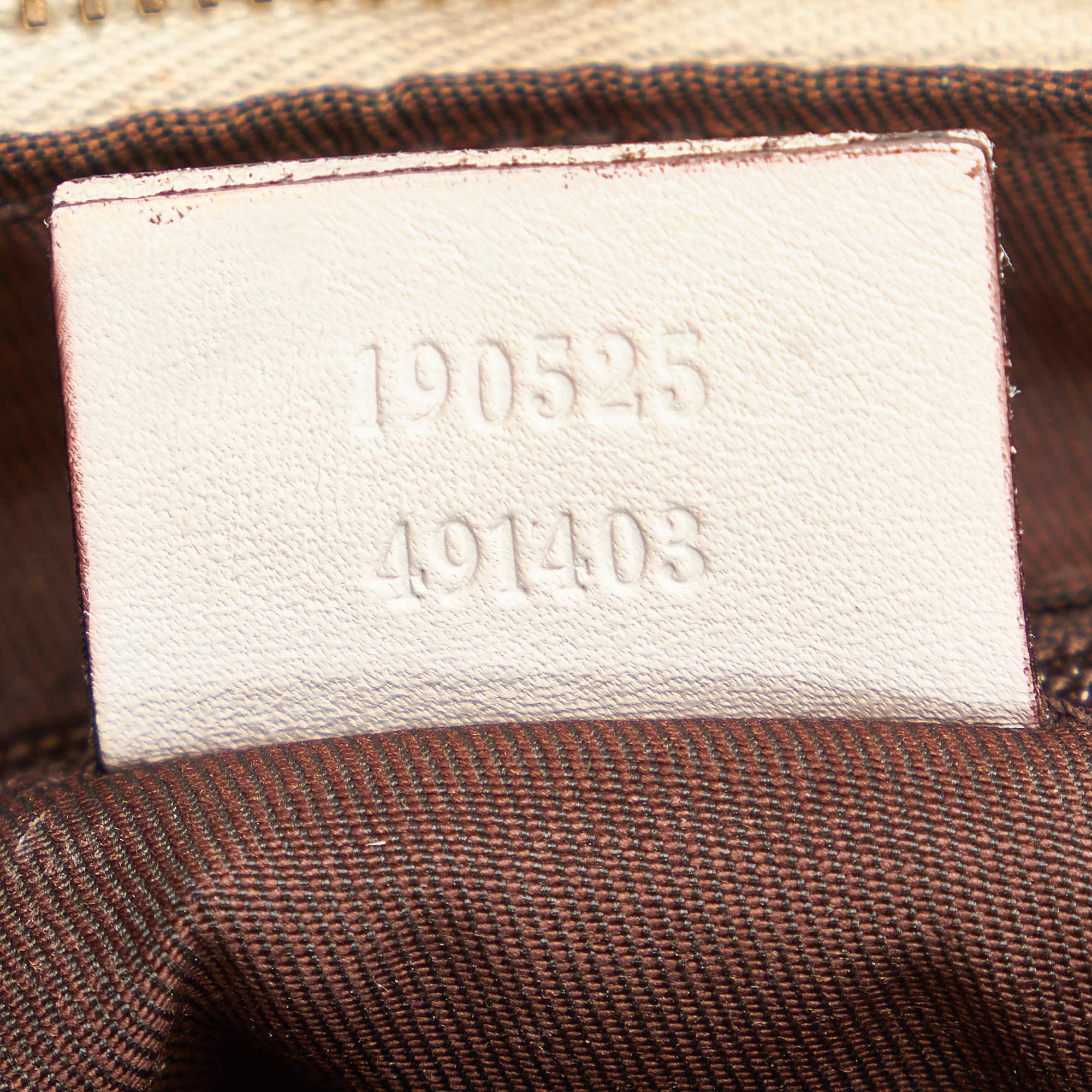 Gucci GG Canvas Abbey D-Ring Shoulder Bag (SHG-36150)