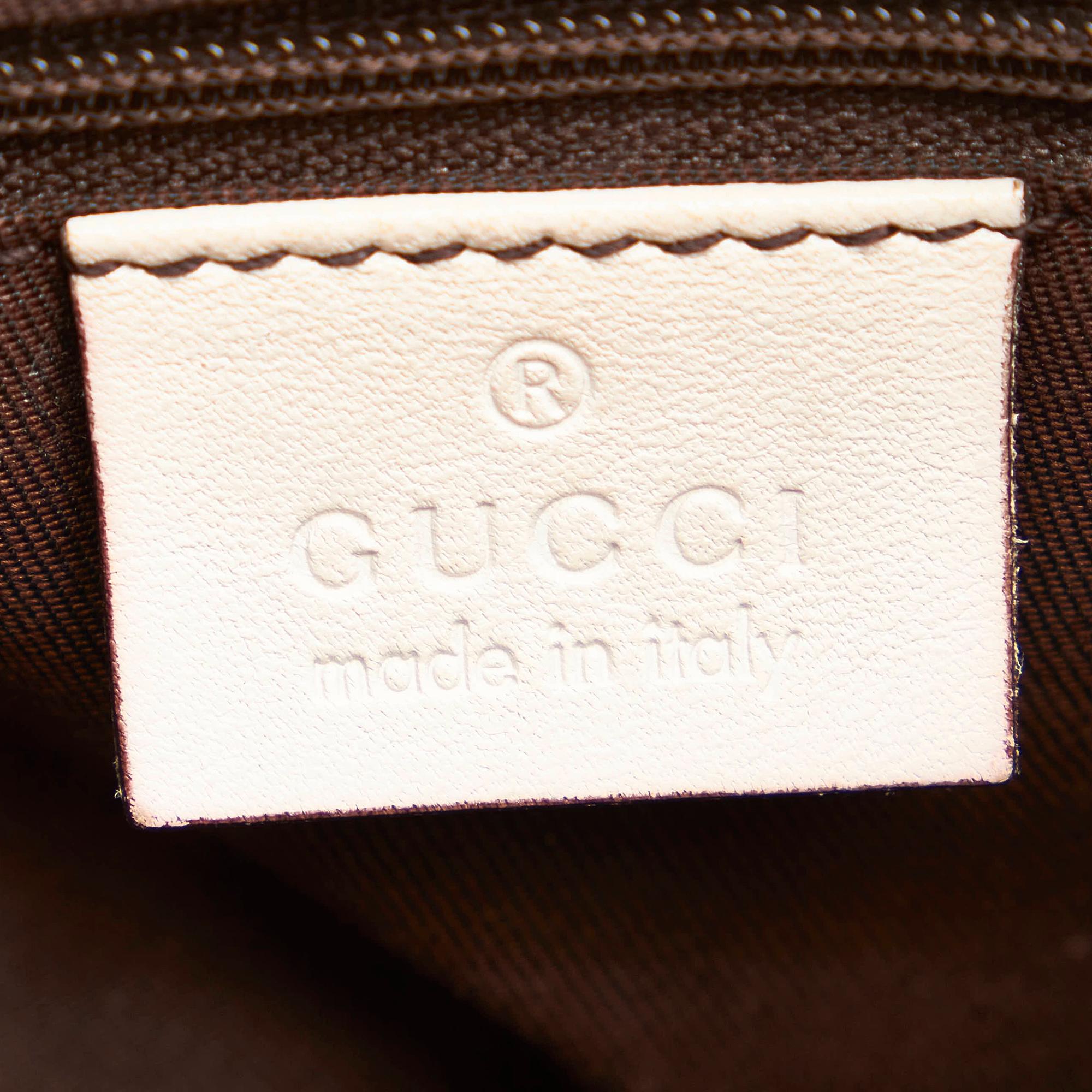 Gucci GG Canvas Abbey D-Ring Shoulder Bag (SHG-36150)