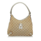 Gucci GG Canvas Abbey D-Ring Shoulder Bag (SHG-36153)