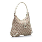 Gucci GG Canvas Abbey D-Ring Shoulder Bag (SHG-37903)