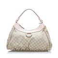 Gucci GG Canvas Abbey D-Ring Shoulder Bag (SHG-EMEljm)