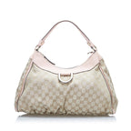 Gucci GG Canvas Abbey D-Ring Shoulder Bag (SHG-EMEljm)
