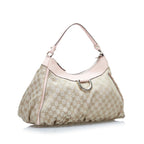 Gucci GG Canvas Abbey D-Ring Shoulder Bag (SHG-EMEljm)