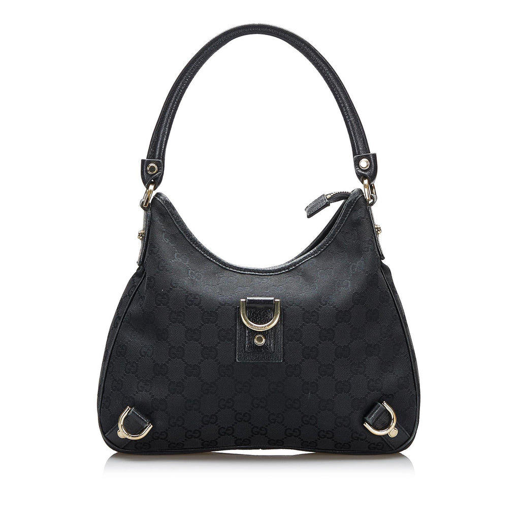 Gucci GG Canvas Abbey D-Ring Shoulder Bag (SHG-94jb7E)