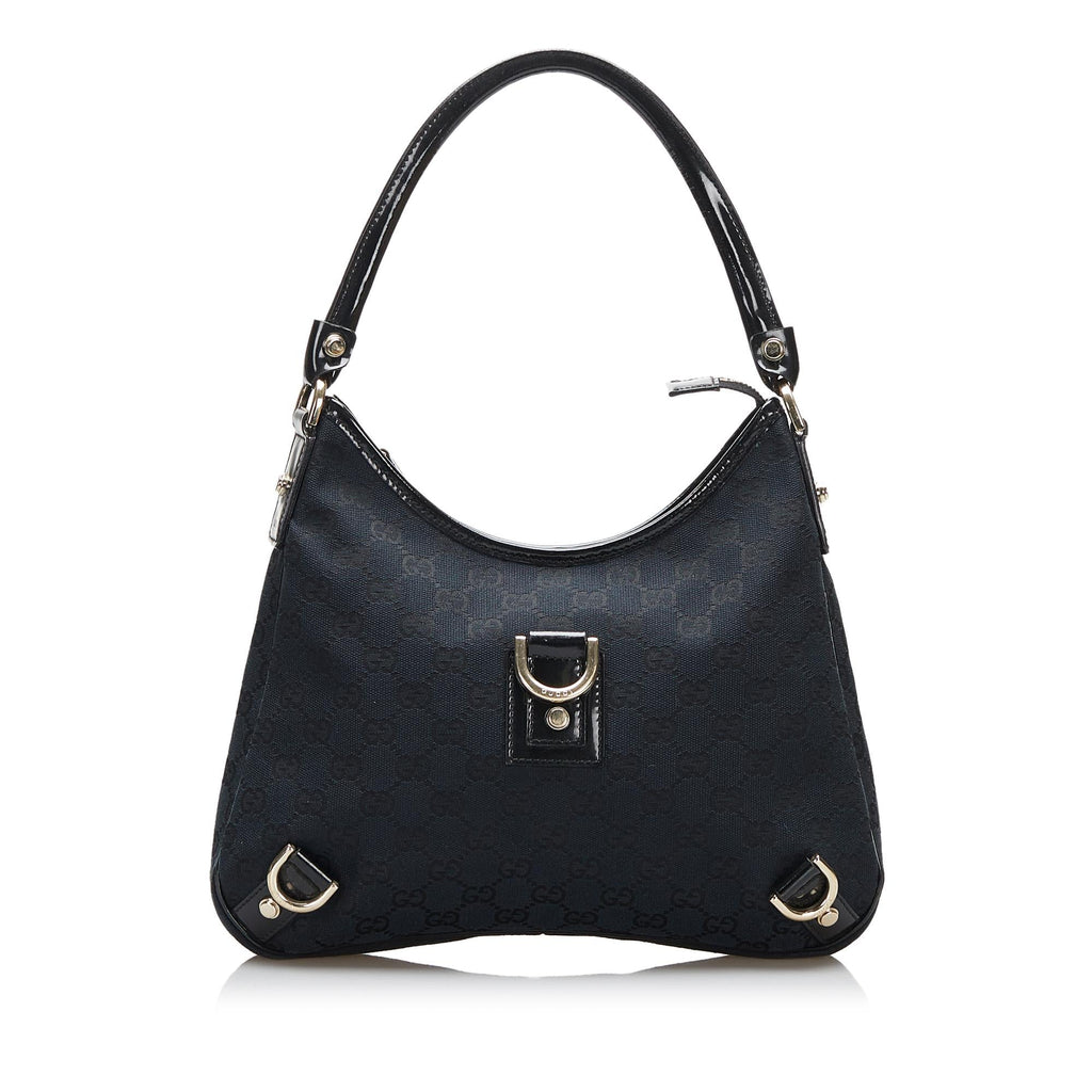 Gucci GG Canvas Abbey D-Ring Shoulder Bag (SHG-Q2yDex)