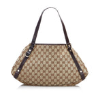 Gucci GG Canvas Abbey D-Ring Shoulder Bag (SHG-1FtxtO)