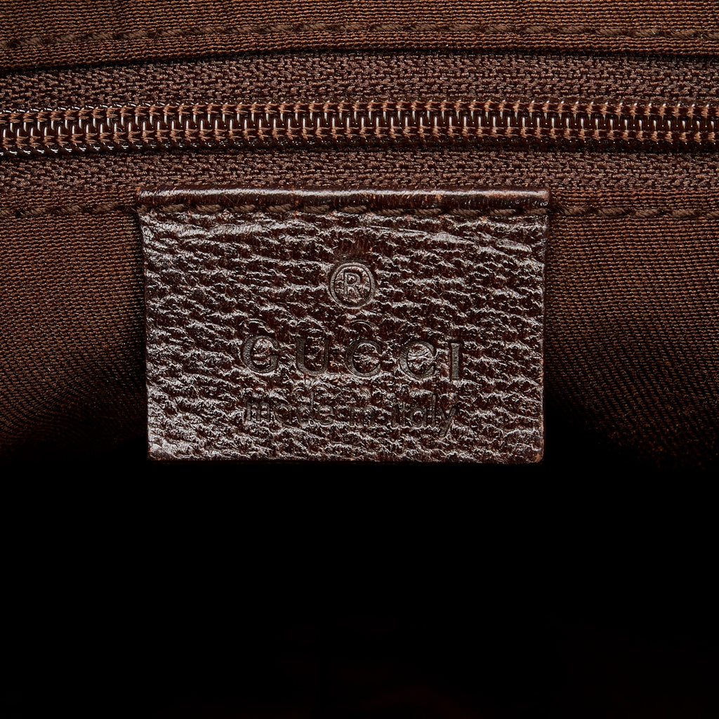 Gucci GG Canvas Abbey D-Ring Shoulder Bag (SHG-1FtxtO)