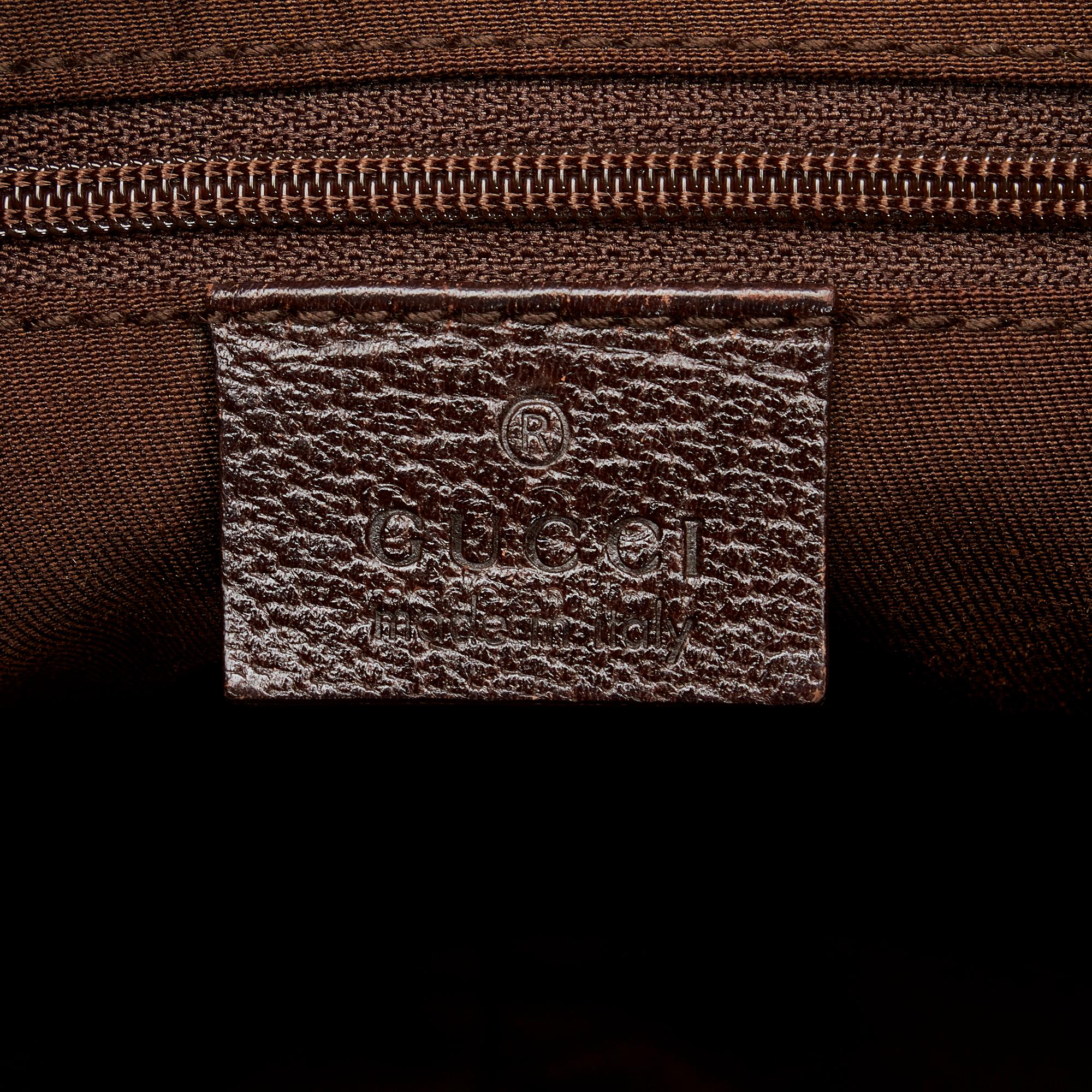Gucci GG Canvas Abbey D-Ring Shoulder Bag (SHG-1FtxtO)