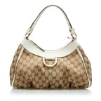 Gucci GG Canvas Abbey D-Ring Shoulder Bag (SHG-Qbw6rY)