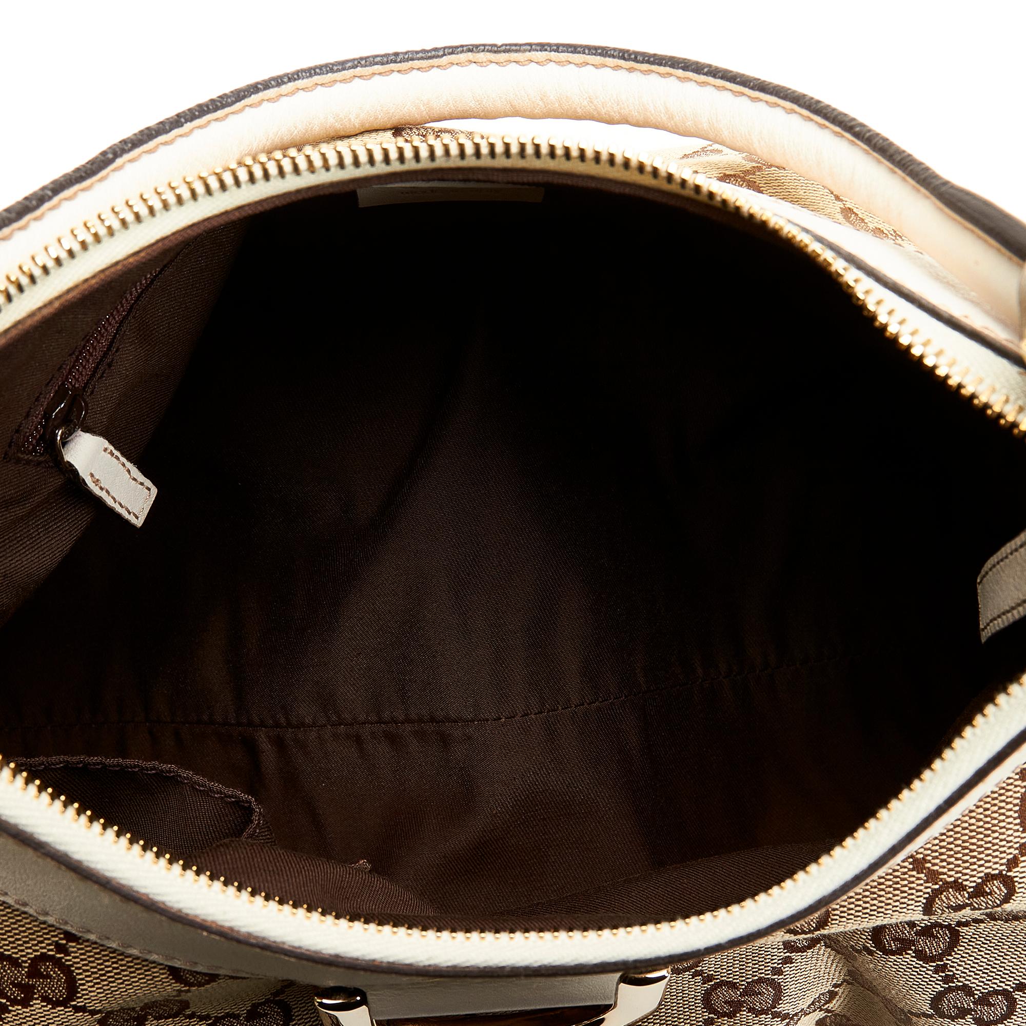 Gucci GG Canvas Abbey D-Ring Shoulder Bag (SHG-Qbw6rY)