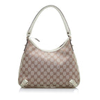 Gucci GG Canvas Abbey D-Ring Shoulder Bag (SHG-F1G55E)