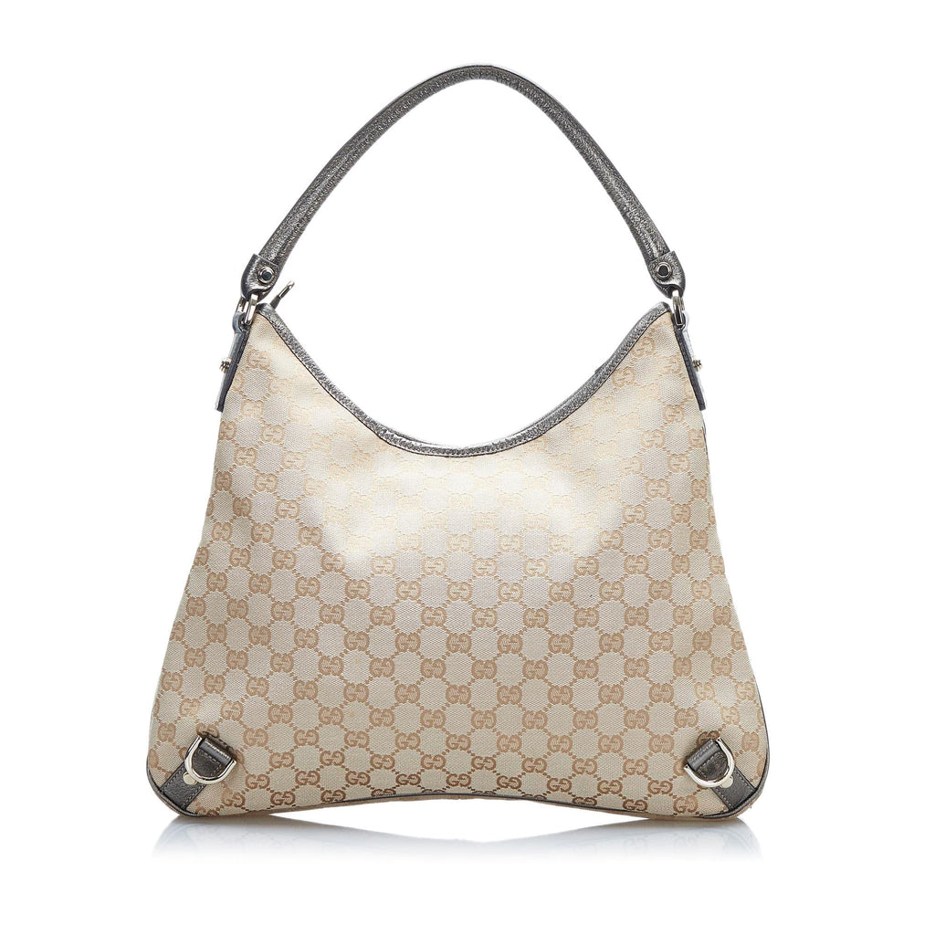 Gucci GG Canvas Abbey D-Ring Shoulder Bag (SHG-L79YSK)