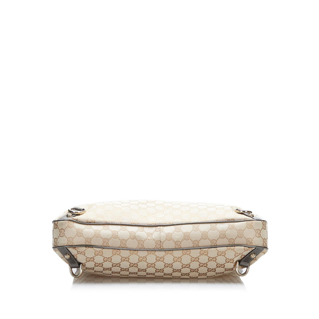Gucci GG Canvas Abbey D-Ring Shoulder Bag (SHG-L79YSK)