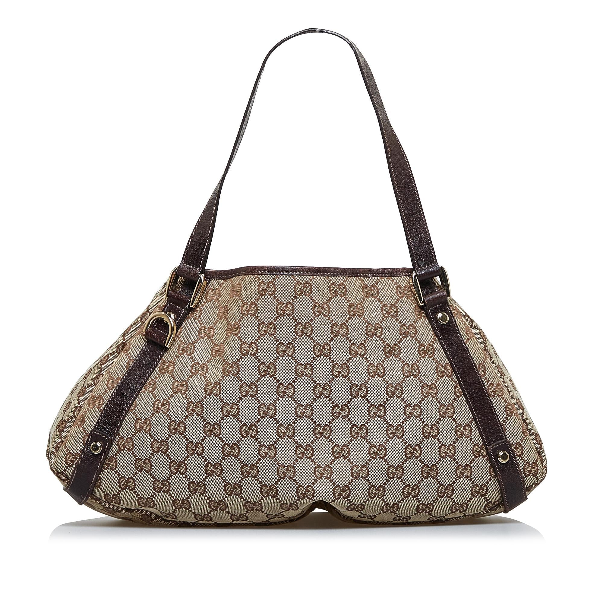Gucci GG Canvas Abbey D-Ring Shoulder Bag (SHG-u9ecID)