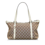 Gucci GG Canvas Abbey D-Ring Shoulder Bag (SHG-D37leV)