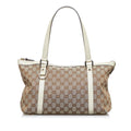 Gucci GG Canvas Abbey D-Ring Shoulder Bag (SHG-D37leV)