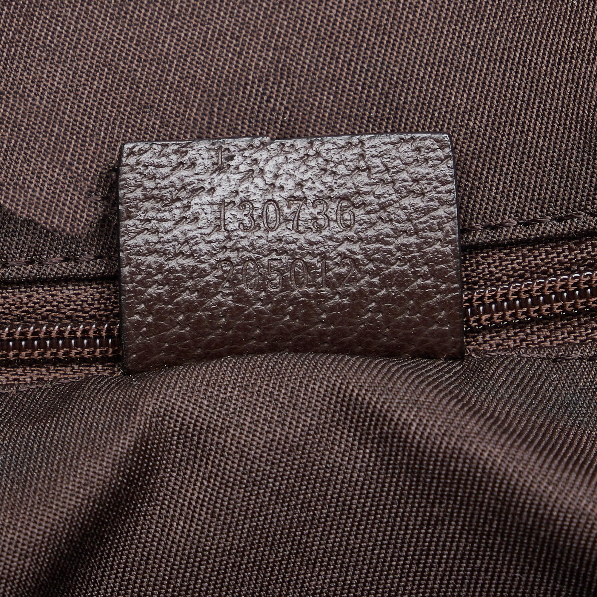 Gucci GG Canvas Abbey D-Ring Shoulder Bag (SHG-ovr3Zf)