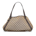 Gucci GG Canvas Abbey D-Ring Shoulder Bag (SHG-ovr3Zf)