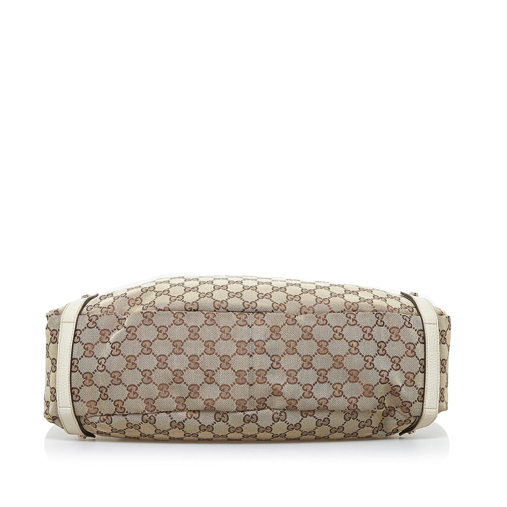 Gucci GG Canvas Abbey D-Ring Shoulder Bag (SHG-JCJfEX)