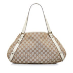Gucci GG Canvas Abbey D-Ring Shoulder Bag (SHG-7lrnKn)