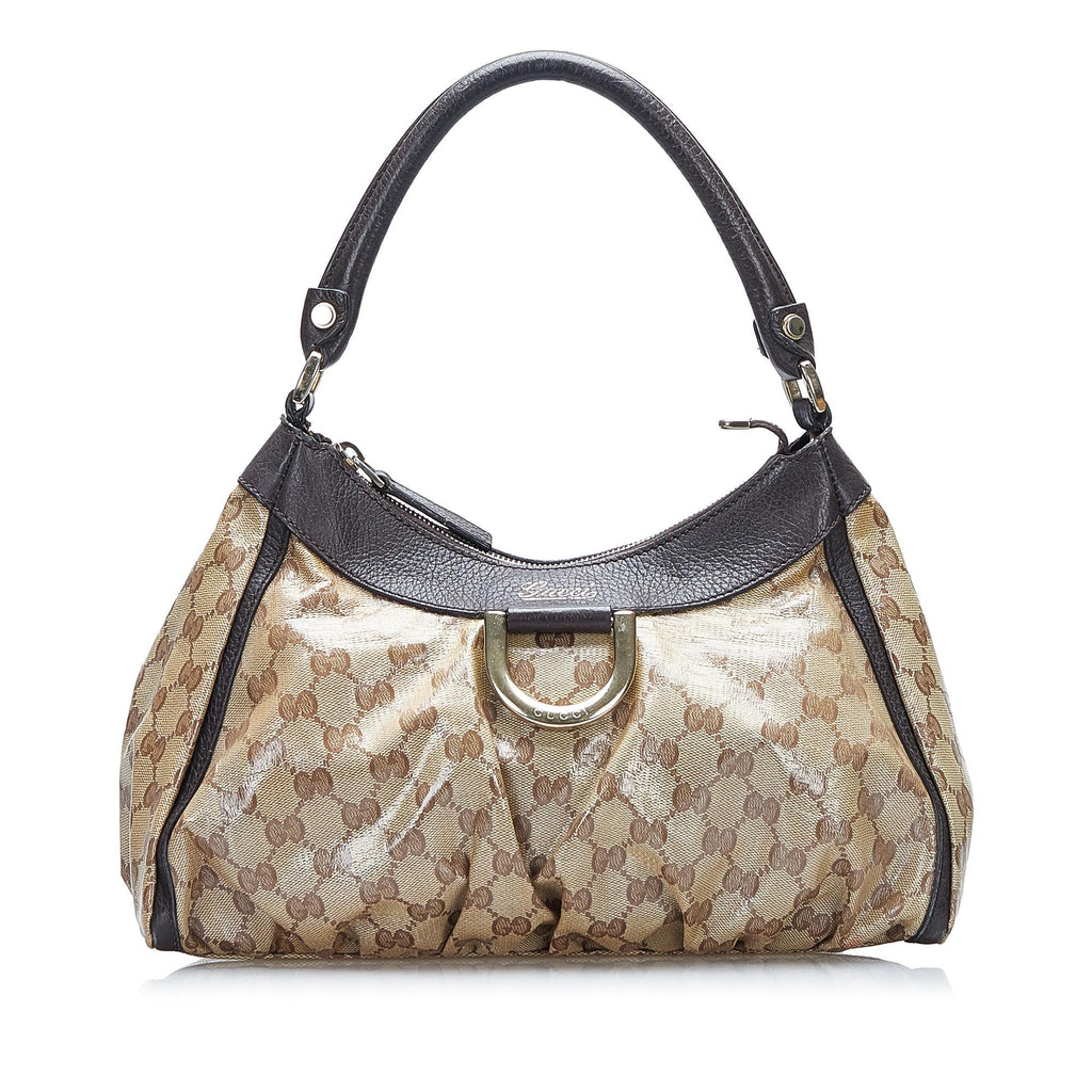 Gucci GG Canvas Abbey D-Ring Shoulder Bag (SHG-yZsTYJ)