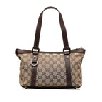 Gucci GG Canvas Abbey D-Ring Shoulder Bag (SHG-rkCvPr)
