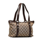 Gucci GG Canvas Abbey D-Ring Shoulder Bag (SHG-rkCvPr)