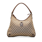 Gucci GG Canvas Abbey D-Ring Shoulder Bag (SHG-DEqq0P)