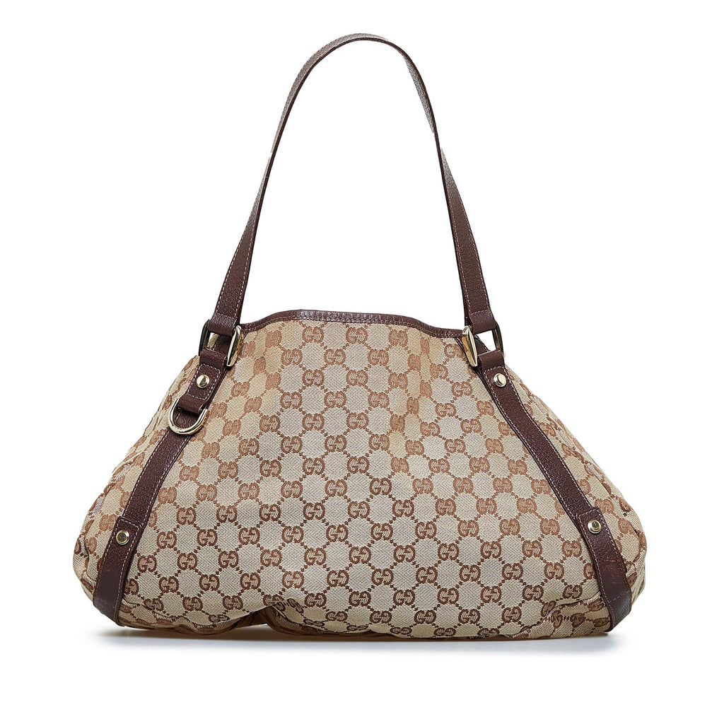 Gucci GG Canvas Abbey D-Ring Shoulder Bag (SHG-xl9WRm)