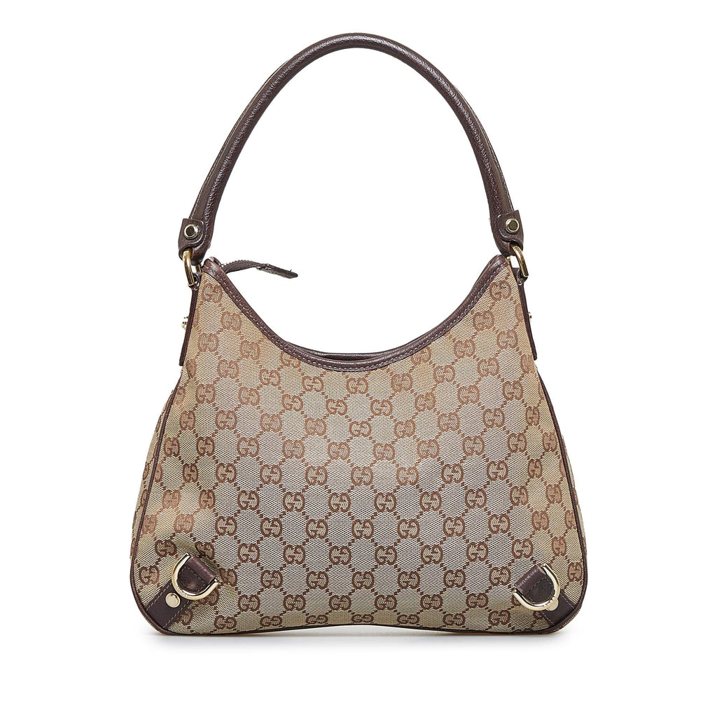 Gucci GG Canvas Abbey D-Ring Shoulder Bag (SHG-BnMG2X)